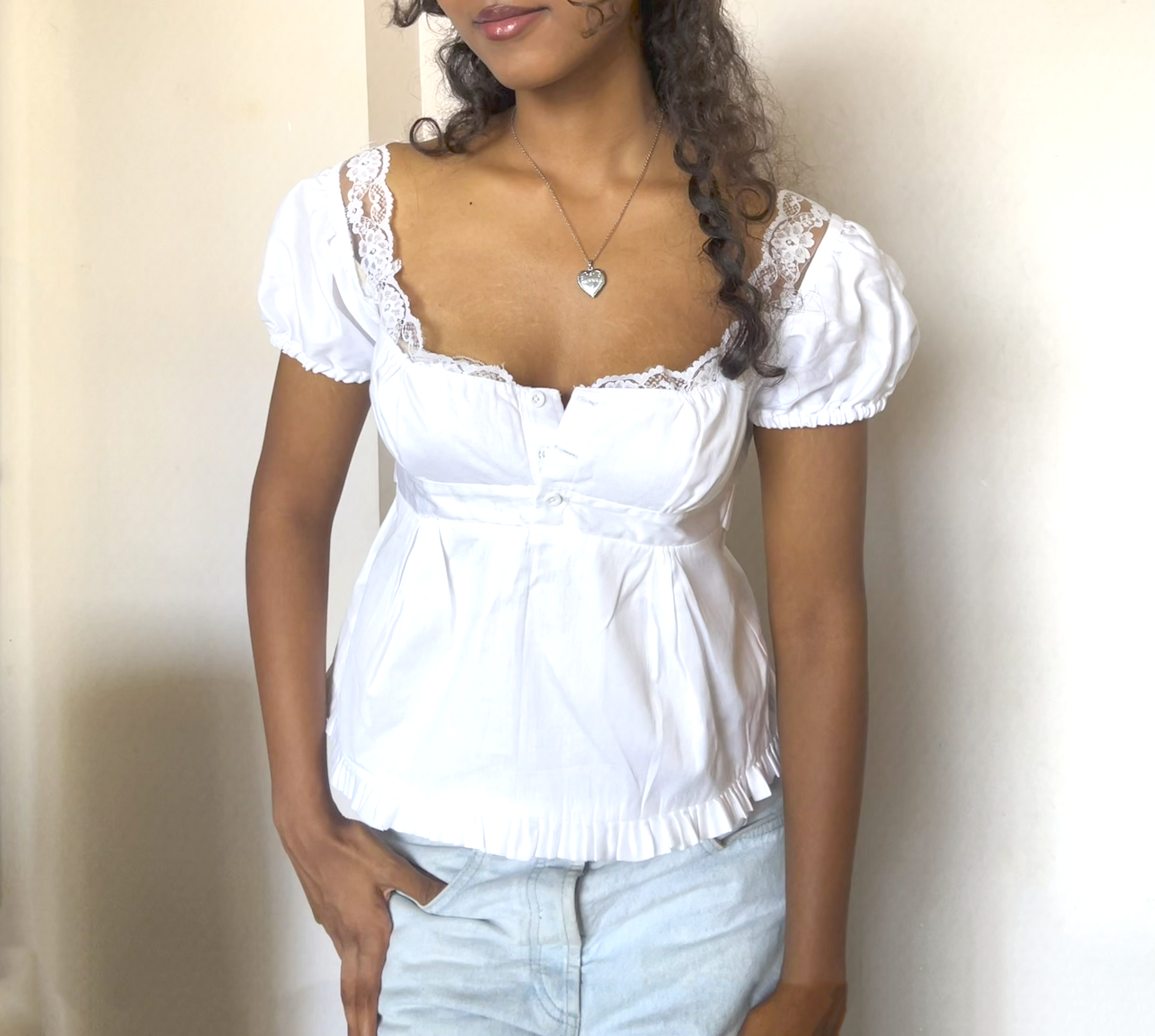 Lea babydoll top