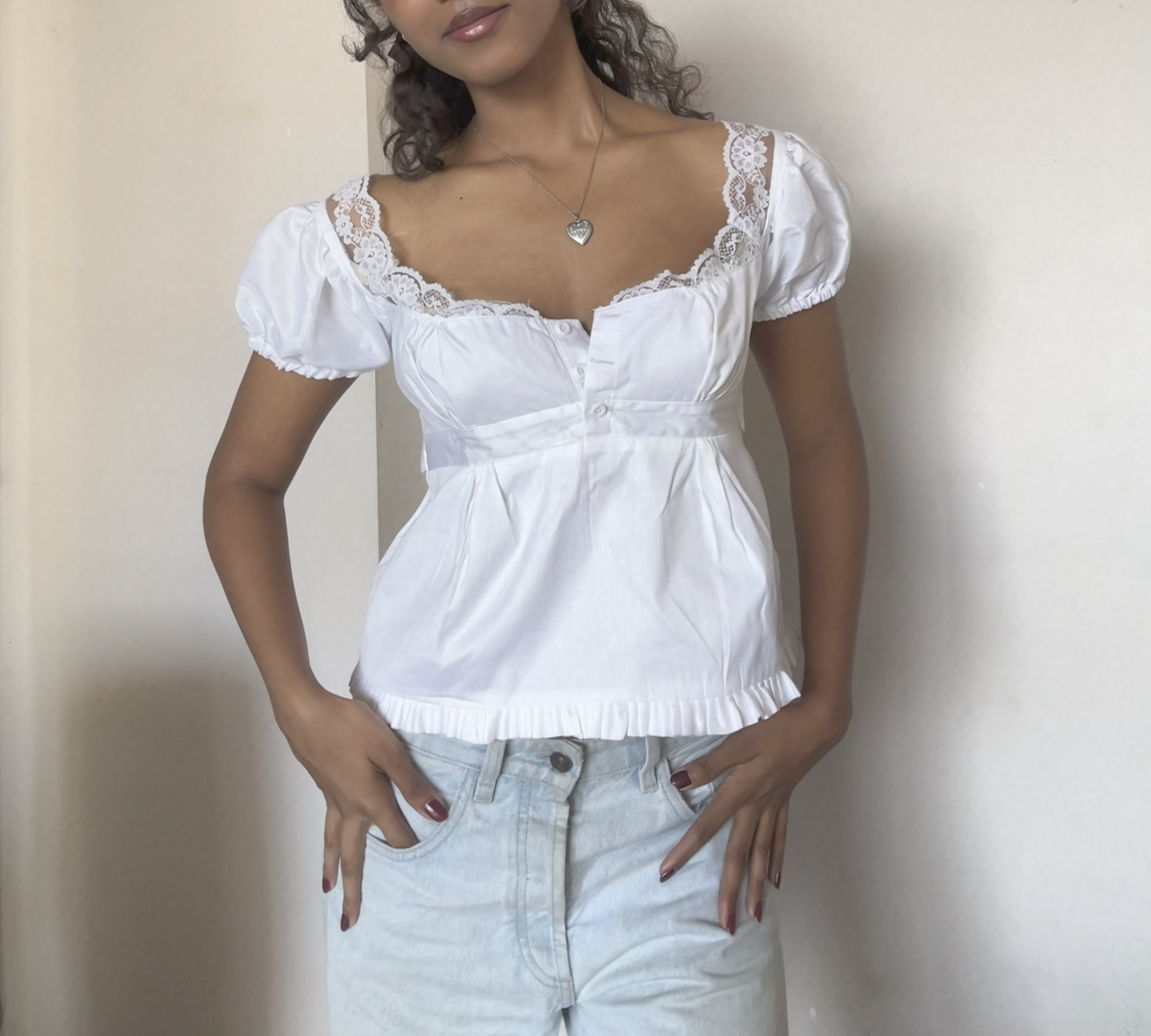 Lea babydoll top