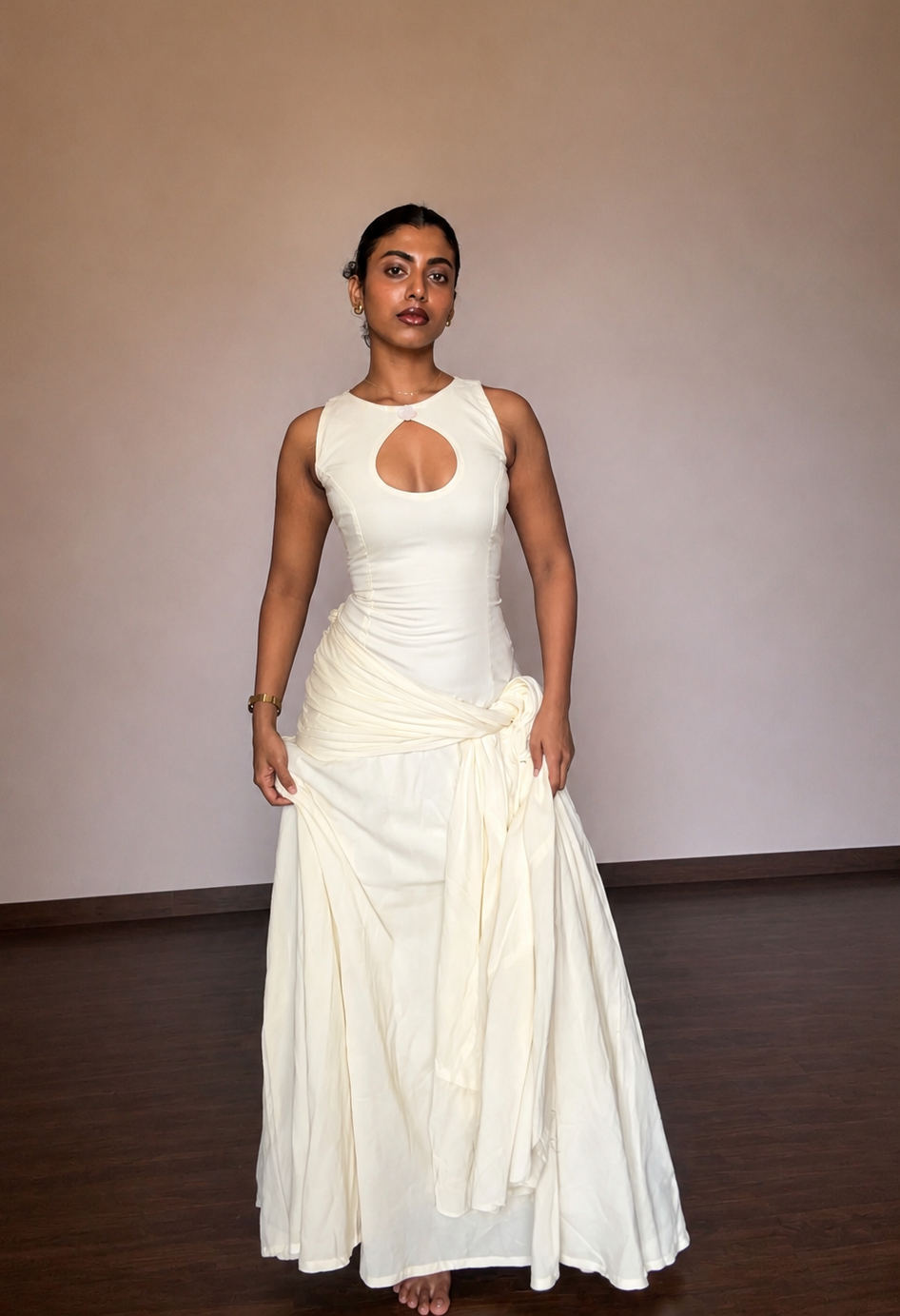 Aurelia drape dress