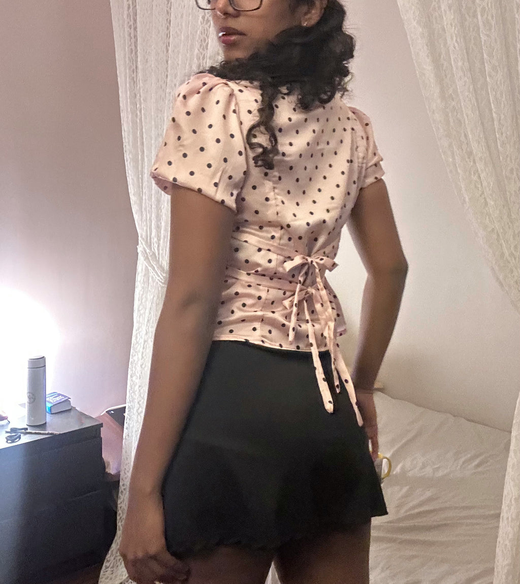Audrey Polka top